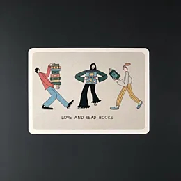 Открытка Love and read books